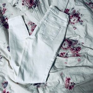Hollister High Rise White Jeans *